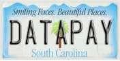 Datapay SC License Plate